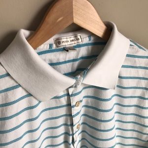 Pete Millar, Blue and White Polo, Men’s